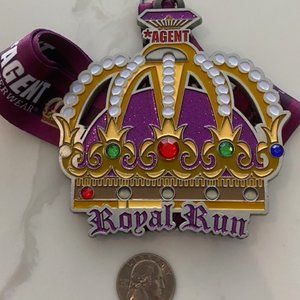 Agent running medal - Royal Run